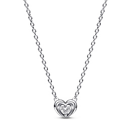 PANDORA Moments серебряное ожерелье/ 392494C01-45