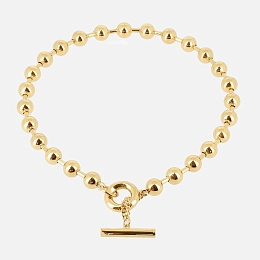 Zag Bijoux 24K Gold Plated Stainless Steel Surgical Necklace/ SNS24205-01UNI