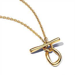PANDORA Essence 14K Gold Plated Silver Necklace/ 363255C00-50