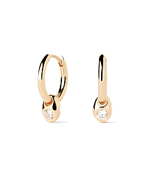 PDPAOLA 18K Gold Plated Silver Earring/ AR01-C26-U