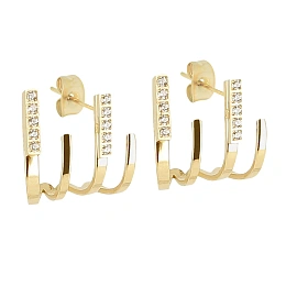 Zag Bijoux Серьги/ SEC21717-01WHT