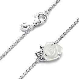PANDORA Moments Silver Necklace/ 393206C01-45