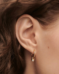 PDPAOLA 18K Gold Plated Silver Earring/ AR01-C26-U