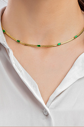 Oliver Weber Ожерелье/ 12306G GRE