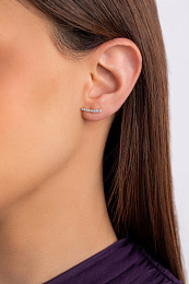 Ania Haie 14K Ոսկեպատ Արծաթյա Քաֆֆ/ E037-03G