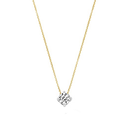 Blush 14K Gold Necklace/ 3057YZI