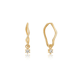 Ania Haie 14K Gold Earring/ EAU006-04YG