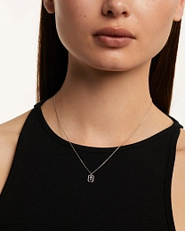 PDPAOLA Silver Necklace/ CO02-531-U