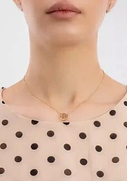 Maison de la Bijouterie 18K Gold Plated Brass Necklace and Bracelet Set