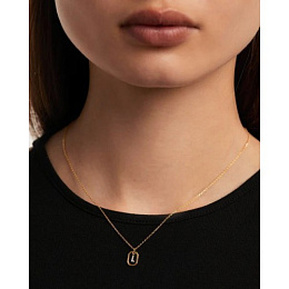 PDPAOLA 14K Gold Plated Silver Necklace/ CO01-523-U
