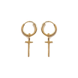 Maison de la Bijouterie 18K Ոսկեպատ բրասս Ականջօղ/ 20215