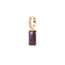 PDPAOLA 18K Gold Plated Silver Single Earring/ PG01-690-U