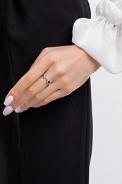 Ti Sento серебряное кольцо/ 12198BO-54