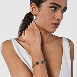 TOUS Արծաթյա 18K Ոսկեպատ Թևնոց/013101570