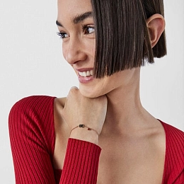 TOUS Արծաթյա 14K Վարդագույն ոսկու պատվածքով Թևնոց/314931530