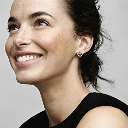 PANDORA Signature Արծաթյա Ականջօղ/ 299486C01