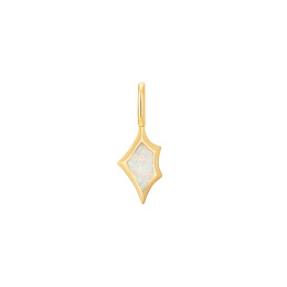 Ania Haie 14K Gold Plated Silver Charm/ NC048-02G