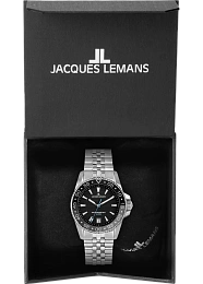Jacques Lemans men's quartz wristwatch/ 1-2205H