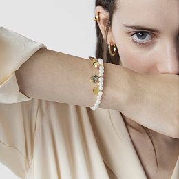 TOUS 18K Gold plated Silver Bracelet/ 918441590
