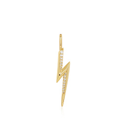 Ania Haie 14K Gold Plated Silver Charm/ NC048-32G
