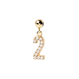 PDPAOLA 14K Gold Plated Silver Charm/ CH01-008-U