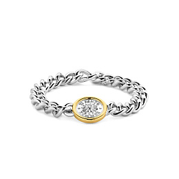Ti Sento 14K Gold Plated Silver Bracelet/ 23038ZY