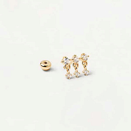 PDPAOLA 18K Gold Plated Silver Single Earring/ PG01-750-U