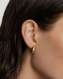 PDPAOLA 18K Gold Plated Silver Earring/ AR01-882-U