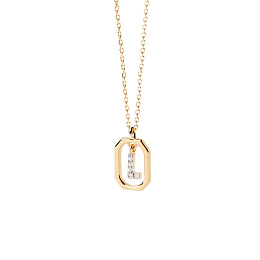 PDPAOLA 14K Gold Plated Silver Necklace/ CO01-523-U