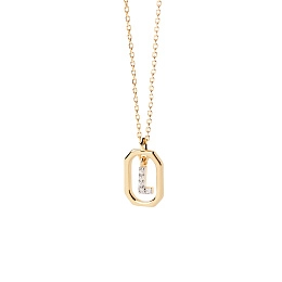 PDPAOLA 14K Gold Plated Silver Necklace/ CO01-523-U