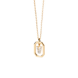 PDPAOLA 18K Gold Plated Silver Necklace/ CO01-533-U