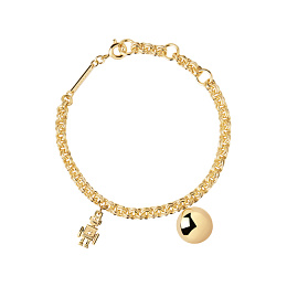 PDPAOLA 18K Gold Plated Silver Bracelet/ PU01-163-U
