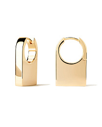 PDPAOLA 18K Gold Plated Silver Earring/ AR01-C33-U