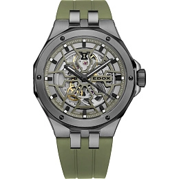 Edox  Men's Automatic Wristwatch/ 85303 357GNCAV VONB Switzerland