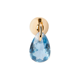 PDPAOLA 18K Gold Plated Silver Single Earring/ PG01-202-U