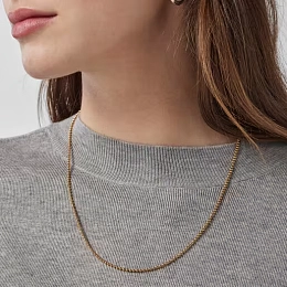 TOUS Արծաթյա Վզնոց 18K Ոսկեպատ/111900120