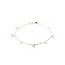 L'atelier Precieux Silver Bracelet/ 87374518