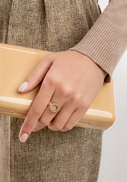 Maison de la Bijouterie 18K Ոսկեպատ բրասս Մատանի/ 2293600-54