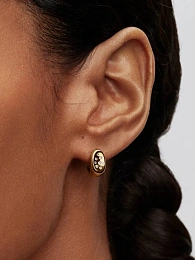 Pandora Essence 14K позолоченные Серьги/ 264661C01
