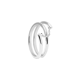 PDPAOLA Silver Ring/ AN02-890-16