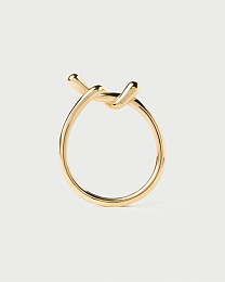 PDPAOLA 18K Gold Plated Silver Ring/ AN01-D23-16