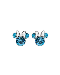 Disney Children's Silver Earring/ ES00028SMARL