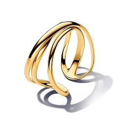 PANDORA Essence 14K Ոսկեպատ Արծաթյա Մատանի/ 163284C00-54