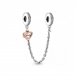 PANDORA Moments 14K Rose Gold Plated Silver Charm/ 789541C01-05