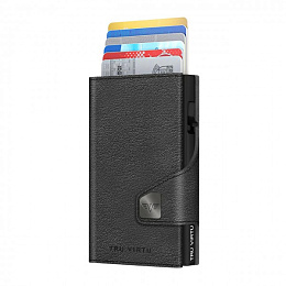 Wallet CLICK & SLIDE Nappa Black/Black
