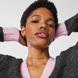 TOUS Արծաթյա 18K Ոսկեպատ Չոկեր/011902590