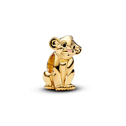 PANDORA Disney 14K Gold Plated Silver Charm/ 763376C01