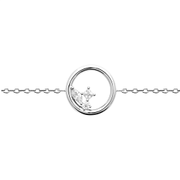 L'atelier Précieux Rhodium plated Necklace/87404745