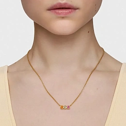 Tous 18K Gold Plated Silver Necklace/ 1004492600