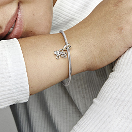 PANDORA Moments Silver Charm/ 792201C01